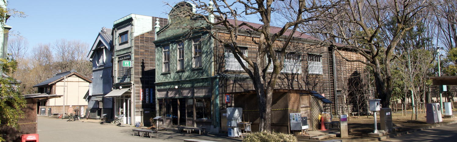 buildings in the Edo-Tokyo Open Air Architectural Museum